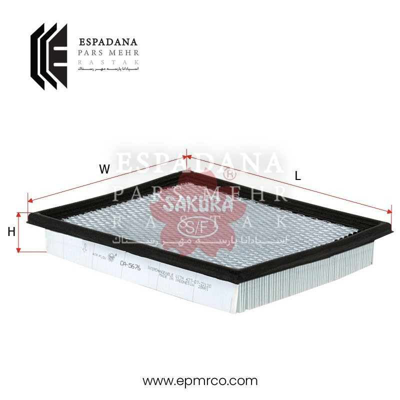فیلتر کابین ساکورا CA-5676