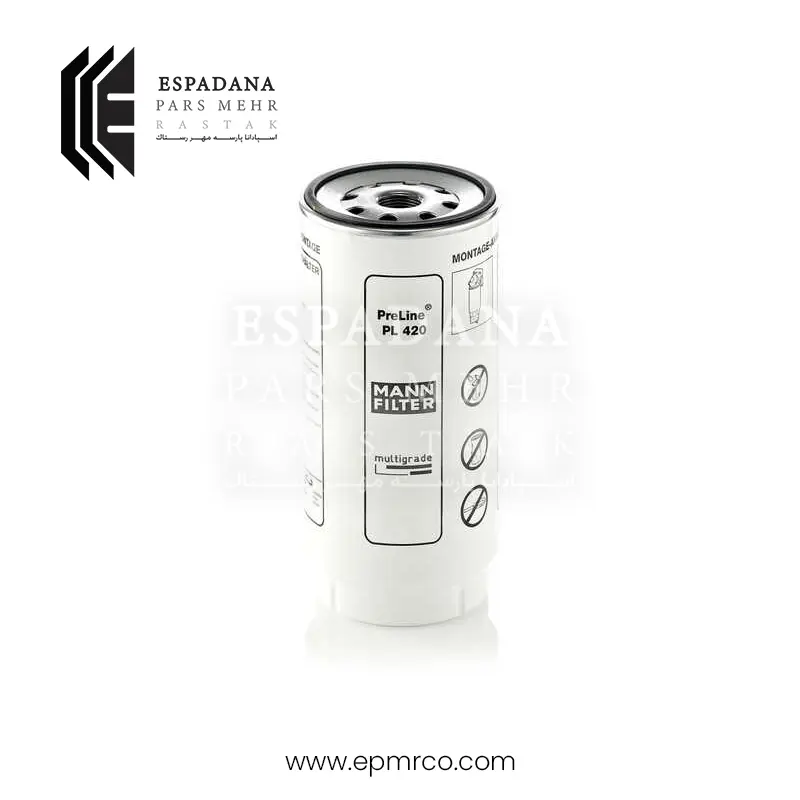 فیلتر آبگیر گازوئیل مان PL420