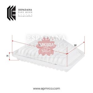 فیلتر هواکش ساکورا A-3306