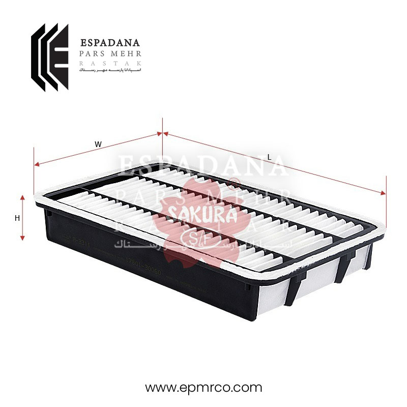 فیلتر هواکش ساکورا A-3311