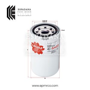 فیلتر روغن ساکورا C-5402