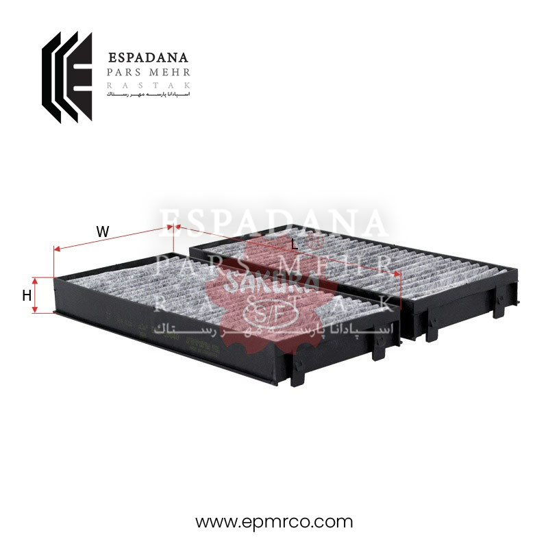 فیلتر کابین ساکورا CAC-30040-S