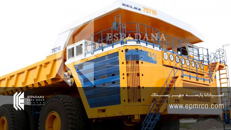 تصویر دامپتراک BelAZ 75710