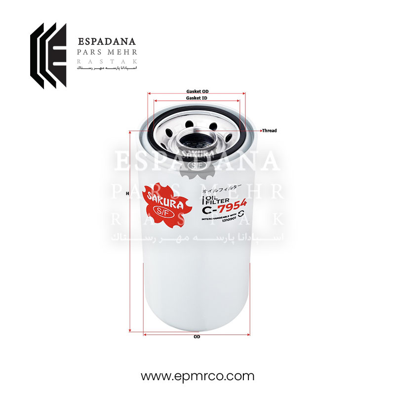فیلتر روغن ساکورا C-7954