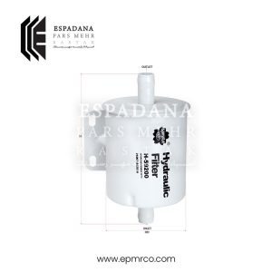 فیلتر هیدرولیک ساکورا H-59200