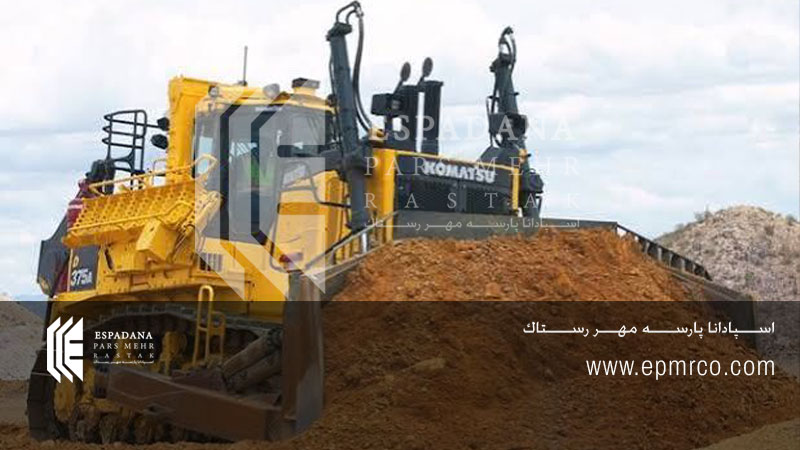 Komatsu D375 توان بسیار بالا در کار 