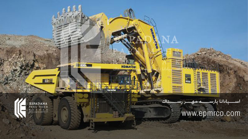 دستگاه Komatsu PC8000