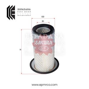 فیلتر هواکش ساکورا A-1096