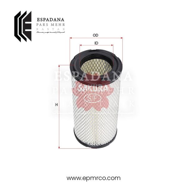 فیلتر هواکش ساکورا A-1126