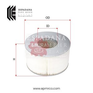 فیلتر هواکش ساکورا A-1142