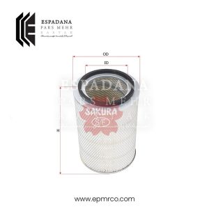 فیلتر هواکش ساکورا A-1306