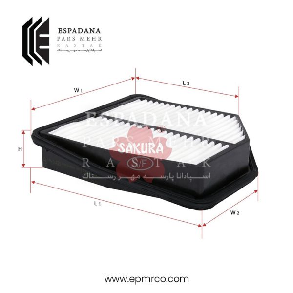 فیلتر هواکش ساکورا A-14420