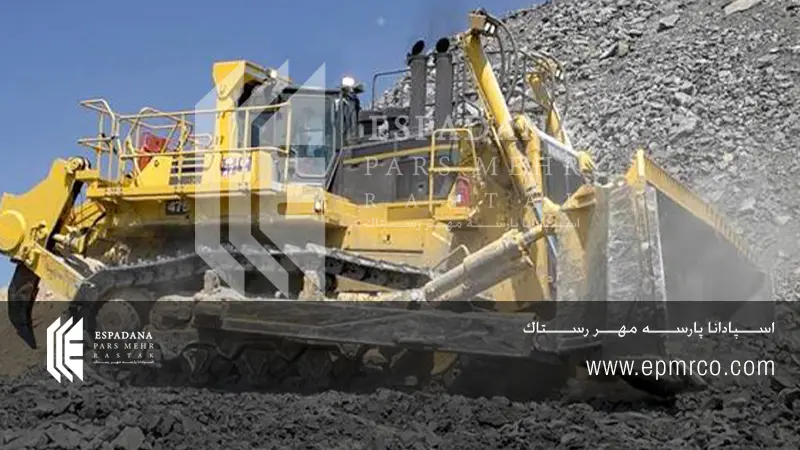   بولدوزر کوماتسو مناسب برای پروژه های سد سازی