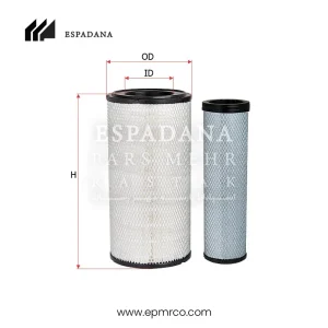 فیلتر هواکش شور SFA4110SET