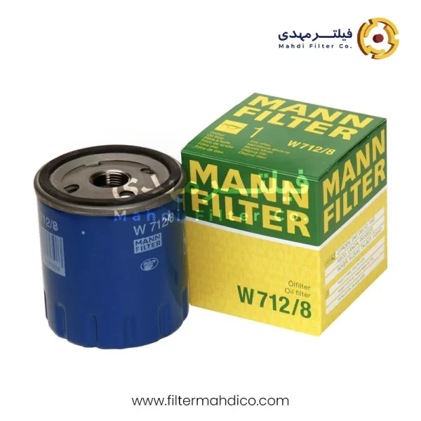 فیلتر روغن مان W712/8