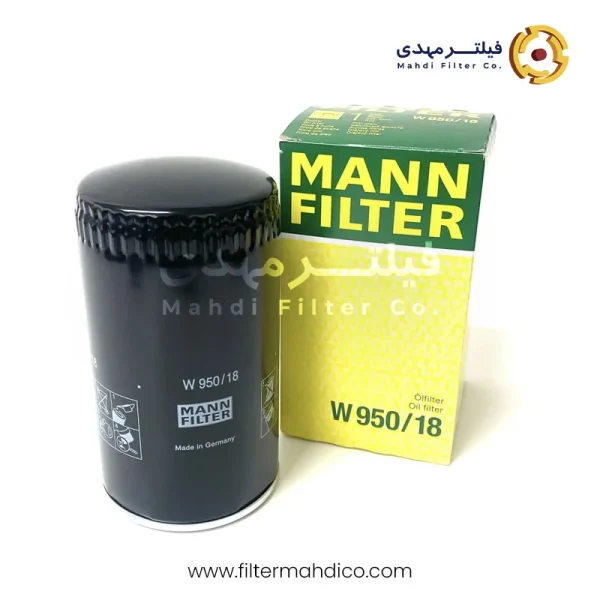 فیلتر روغن مان W950/18