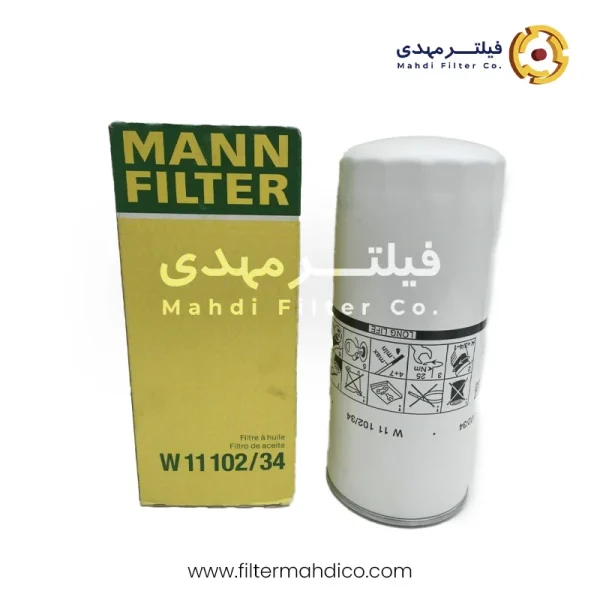 فیلتر روغن مان W11102/34