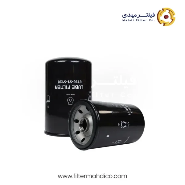 فیلتر روغن کوماتسو 6136-51-5121