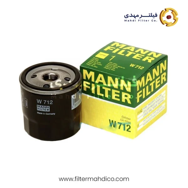 فیلتر روغن مان W712